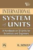INTERNATIONAL SYSTEM OF UNITS