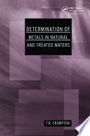Determination of Metals in Natural and Treated Water
