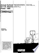 Annual Outlook for U.S. Electric Power