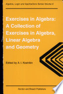 Exercises in Algebra