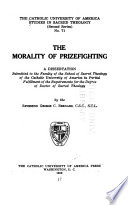 The Morality of Prizefighting