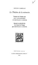 Le théâtre de la mémoire