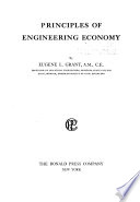 Principles of Engineering Economy