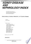 Kidney Disease and Nephrology Index