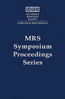 Synthesis and Processing of Ceramics--scientific Issues