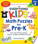 The Everything Kids' Math Puzzles for Pre-K