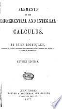 Elements of the Differential and Integral Calculus