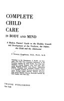 Complete Child Care in Body and Mind