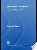 Relational Sociology