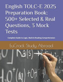 English TOLC-E 2025 Preparation Book