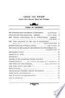 Single Tax Review