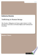 Trafficking in Human Beings