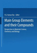 Main Group Elements and their Compounds