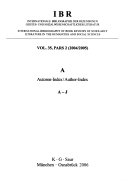 International Bibliography of Book Reviews of Scholarly Literature Chiefly in the Fields of Arts and Humanities and the Social Sciences