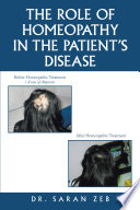 The Role of Homeopathy in the Patient's Disease