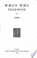 Who's who year-book for 1904 (-10,12/13-17).