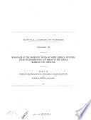 Memoirs of the National Academy of Sciences