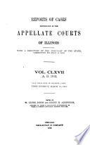 Reports of Cases Determined in the Appellate Courts of Illinois
