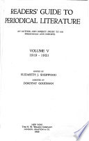 Readers' Guide to Periodical Literature