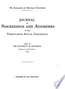 Journal of Proceedings and Addresses of the ... Annual Conferences