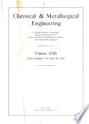 Chemical & Metallurgical Engineering