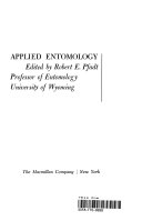 Fundamentals of Applied Entomology