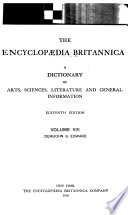 The Encyclopaedia Britannica: Con to Edw