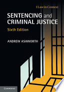 Sentencing and Criminal Justice
