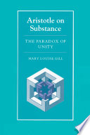 Aristotle on Substance