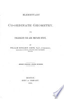 Elementary co-ordinate geometry