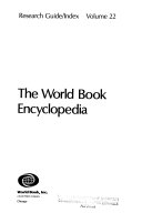 The World Book Encyclopedia: Research Guide - Index