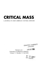 Critical Mass