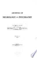 A.M.A. Archives of Neurology and Psychiatry