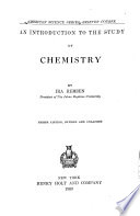 An Introduction to the Study of Chemistry