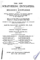 The New Schaff-Herzog Encyclopedia of Religious Knowledge