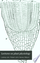 Lectures on Plant Physiology