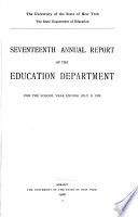 Report of the Education Department