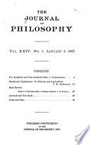 The Journal of Philosophy