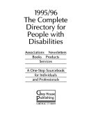 The Complete Directory for People with Disabilities, 1995/96