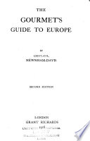 The Gourmet's Guide to Europe