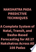 NAKSHATRA PADA PREDICTIVE TECHNIQUES