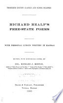 Richard Realf's Free-state Poems