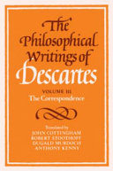 The Philosophical Writings of Descartes: Volume 3, The Correspondence