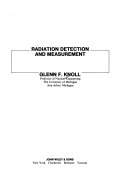 Radiation Detection and Measurement