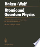 Atomic and Quantum Physics