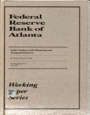 Insider Trading, Costly Monitoring, and Managerial Incentives