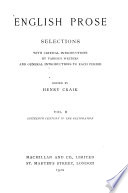 English Prose: From the sixteenth century to the restoration