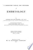 A Laboratory Manual and Text-book of Embryology