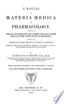 A Manual of Materia Medica and Pharmacology