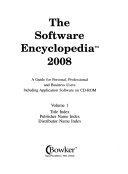 The Software Encyclopedia